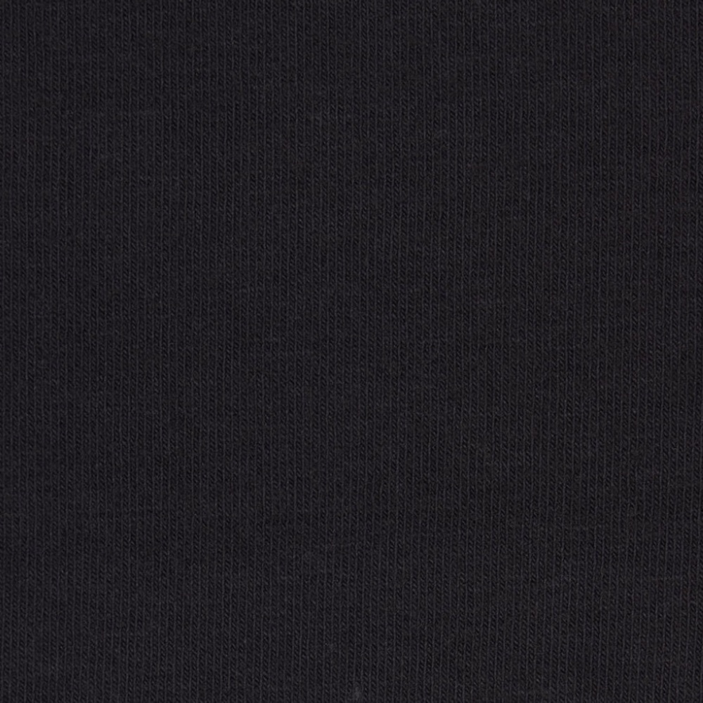 NWT SKIMS Cotton Jersey Long Sleeve Shirt tee top new black soot - Picture 3 of 6
